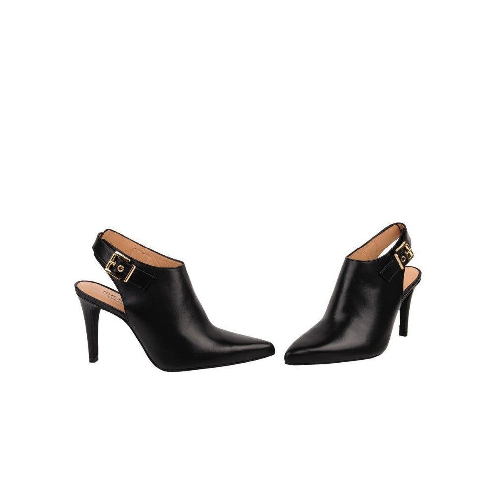Chase black Calf Jon Josef Slingback Ankle Pump