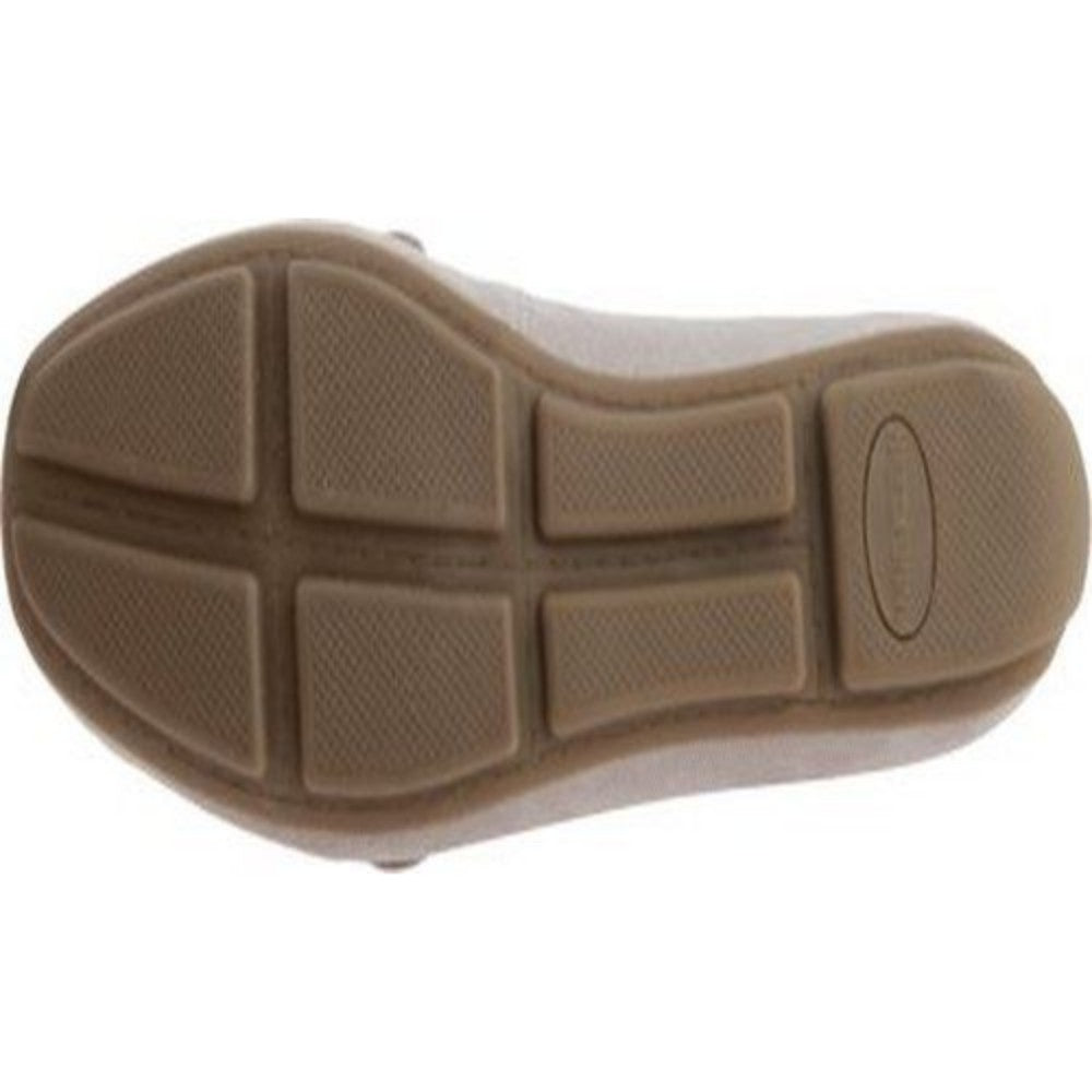 Anne Klein Women's Myles Taupe Embossed Leather Slip-on Loafer