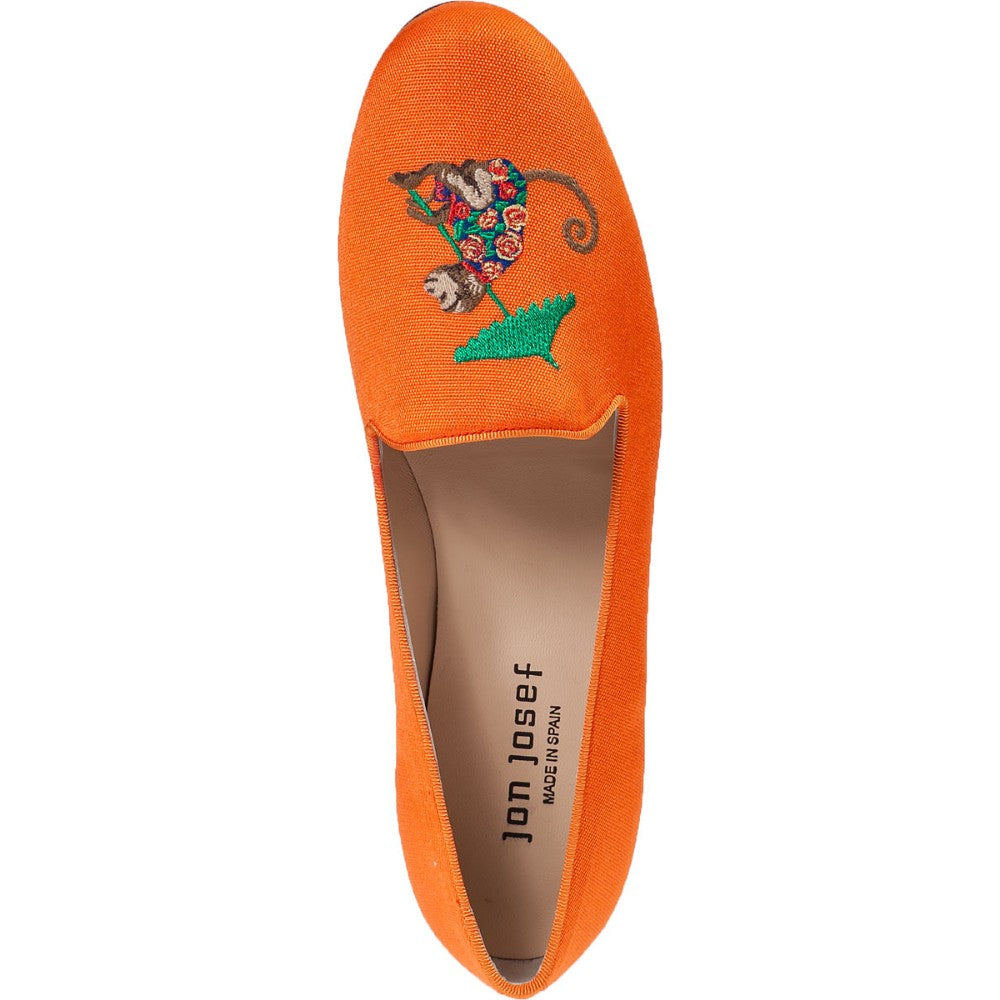 Monkey Orange Jon Josef Loafer Flat