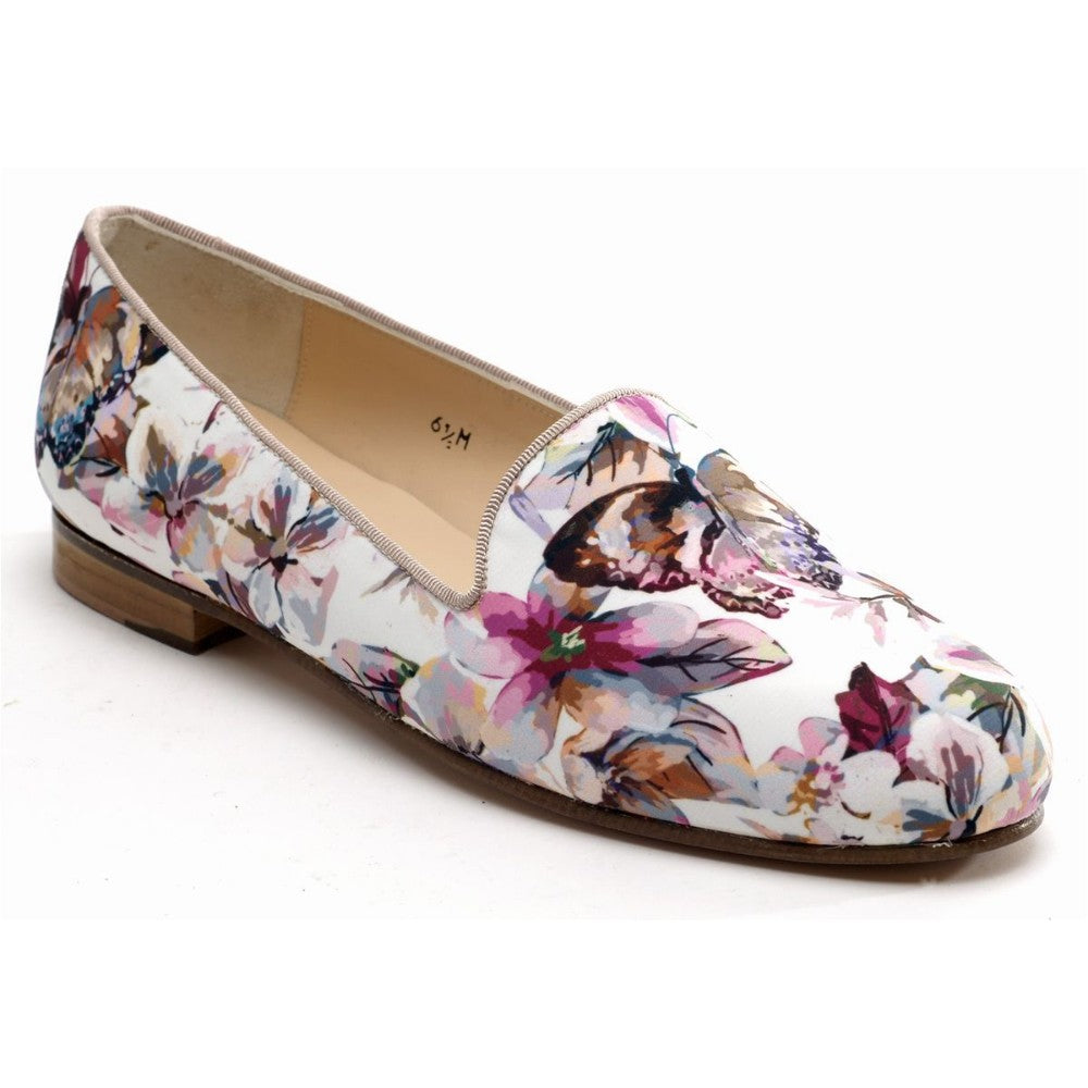 Gatsby Mariposa Fabric Jon Josef Loafer Flat - M - 6.5