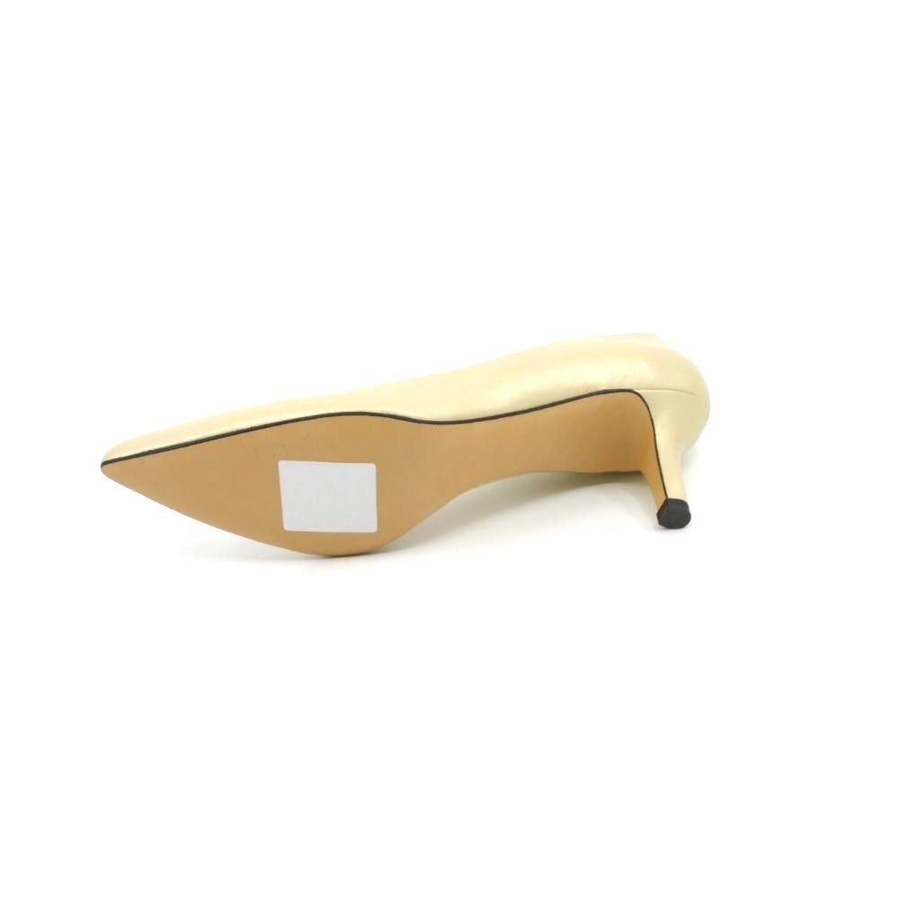 Chance Platinum Jon Josef Leather Pumps