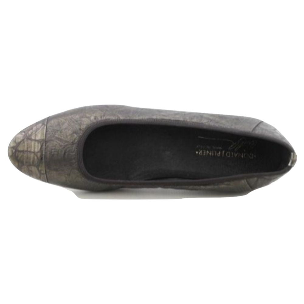 Hideyocu Nickel Donald Pliner Ballet Flats