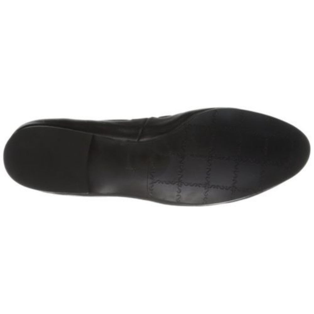 VANELi Women's Rodina Black Leather Slip-on Loafer Flat