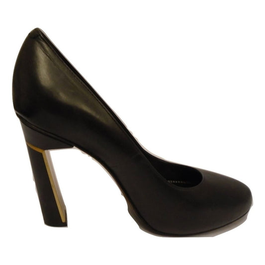 Freda Black Leather Derek Lam Pumps  8.5-M