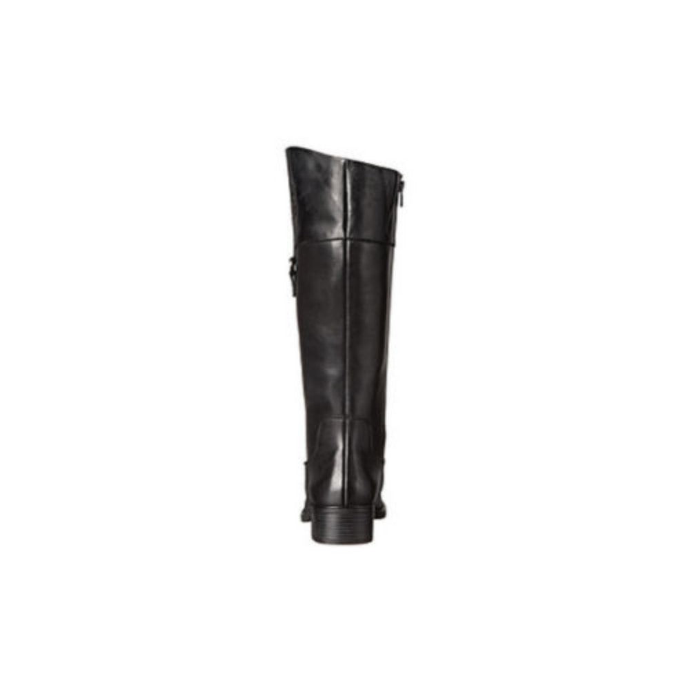 Franco Sarto Women's Clarity Black Leather Boots