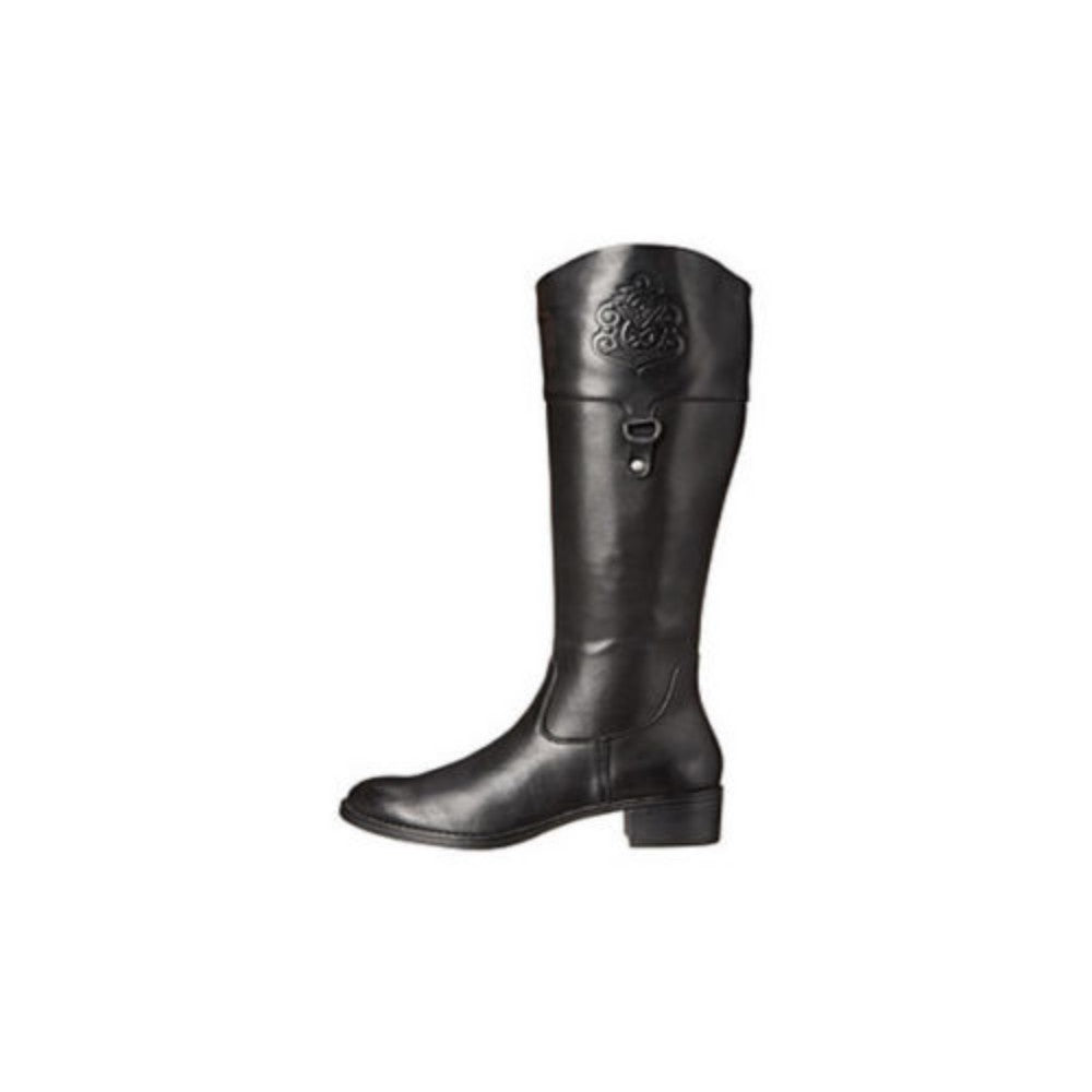 Franco Sarto Women's Clarity Black Leather Boots