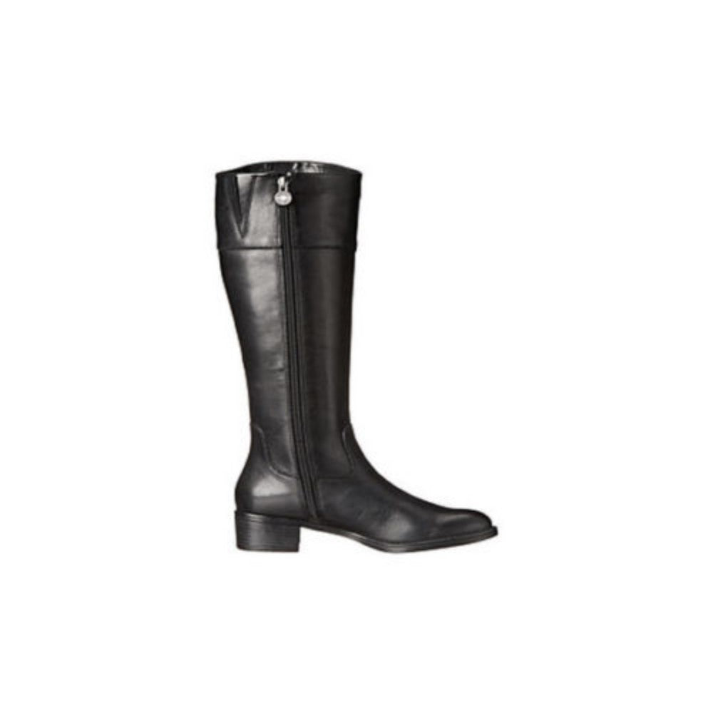 Franco Sarto Women's Clarity Black Leather Boots