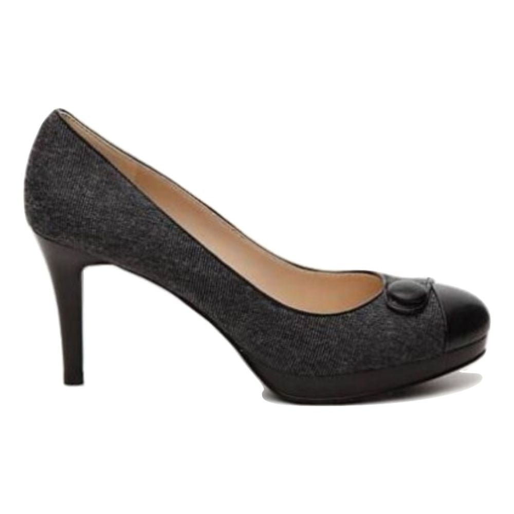 Nine West Women's Agne Grey Fabric Pump