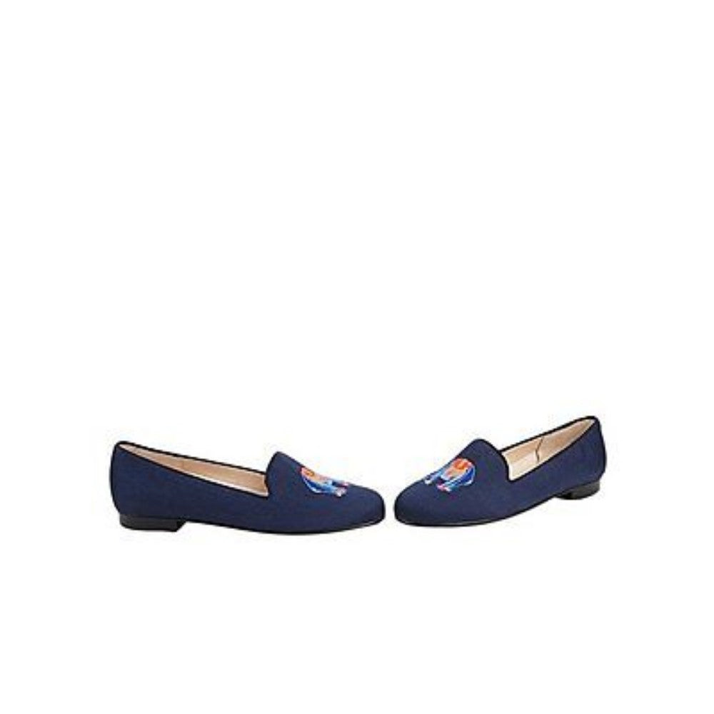 Elephant Navy Jon Josef Loafer Flat