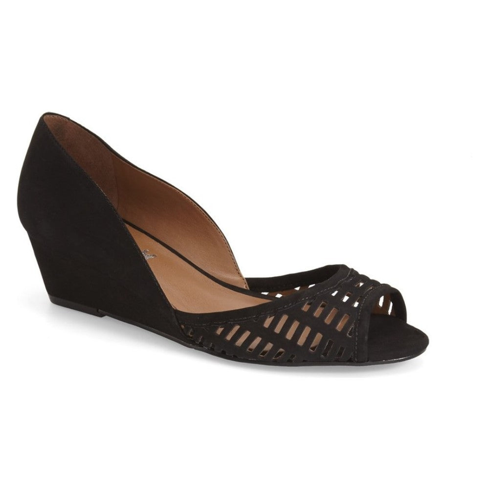 Quark Black Su FS/NY Wedge Pump