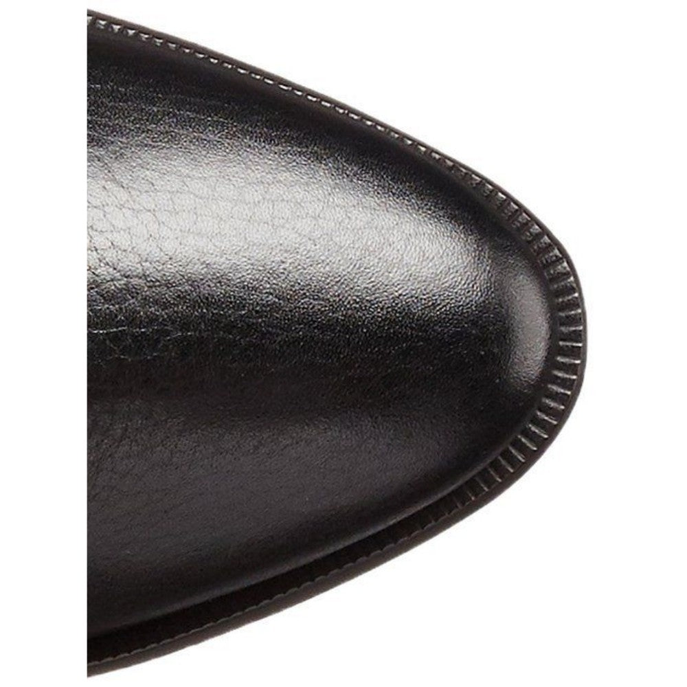 Vince Camuto Signature Womens Orton Black Leather Ankle Boot