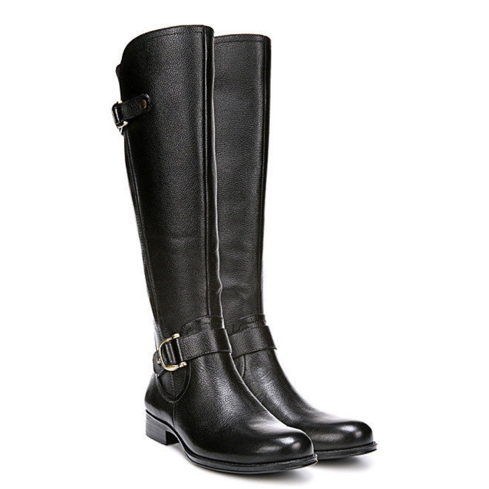 Joylynn Black Wide Calf Naturalizer Boot