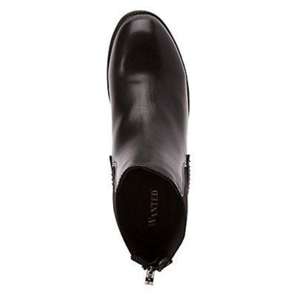 Carver Black Wanted Ankle Boot