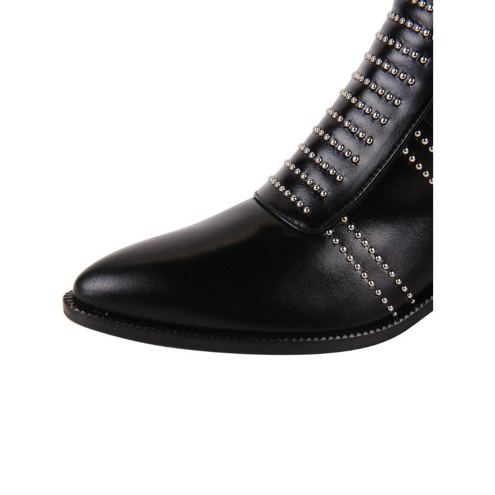 Luxury Black Leather Jon Josef Ankle Boot