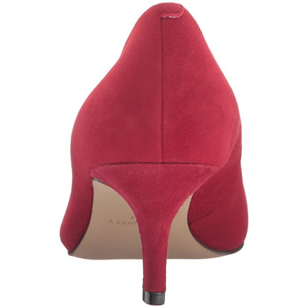 Xeena Red Suede Nine West Pump