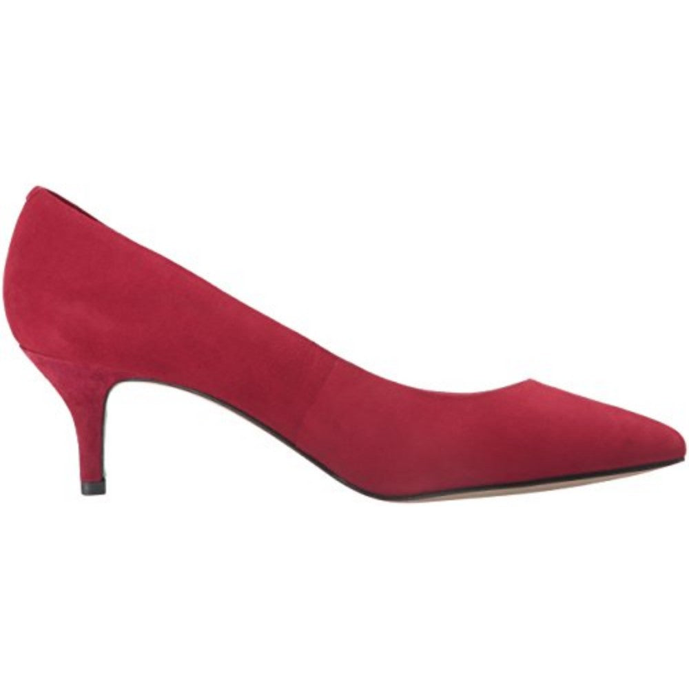 Xeena Red Suede Nine West Pump
