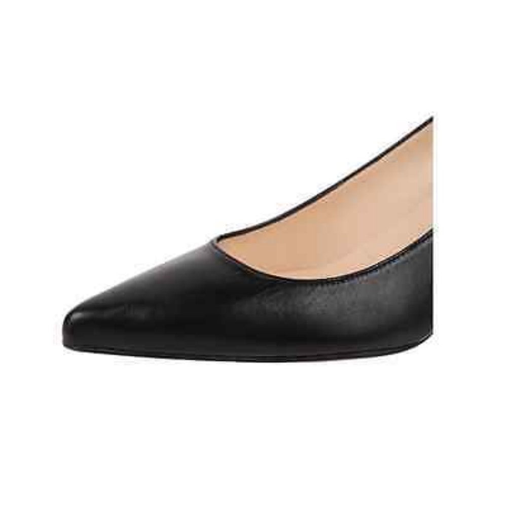 Chandra Black Leather Jon Josef Pumps