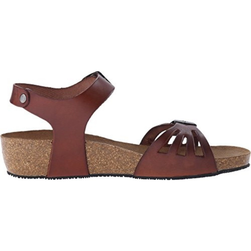 Tampa Brown Eric Michael Wedge Sandal