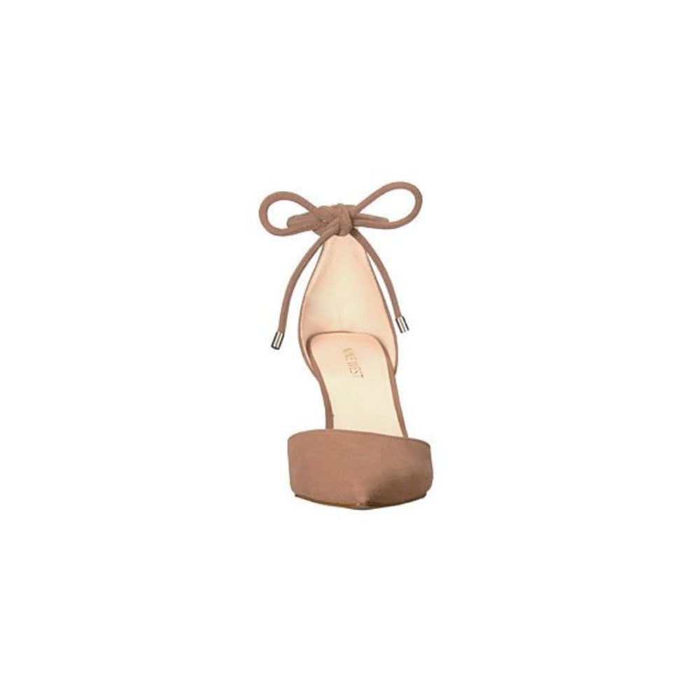 Mahmud Natural Suede Nine West Pump