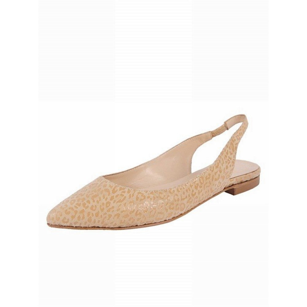 Joyce Nude Butter Leather Flat Slingback