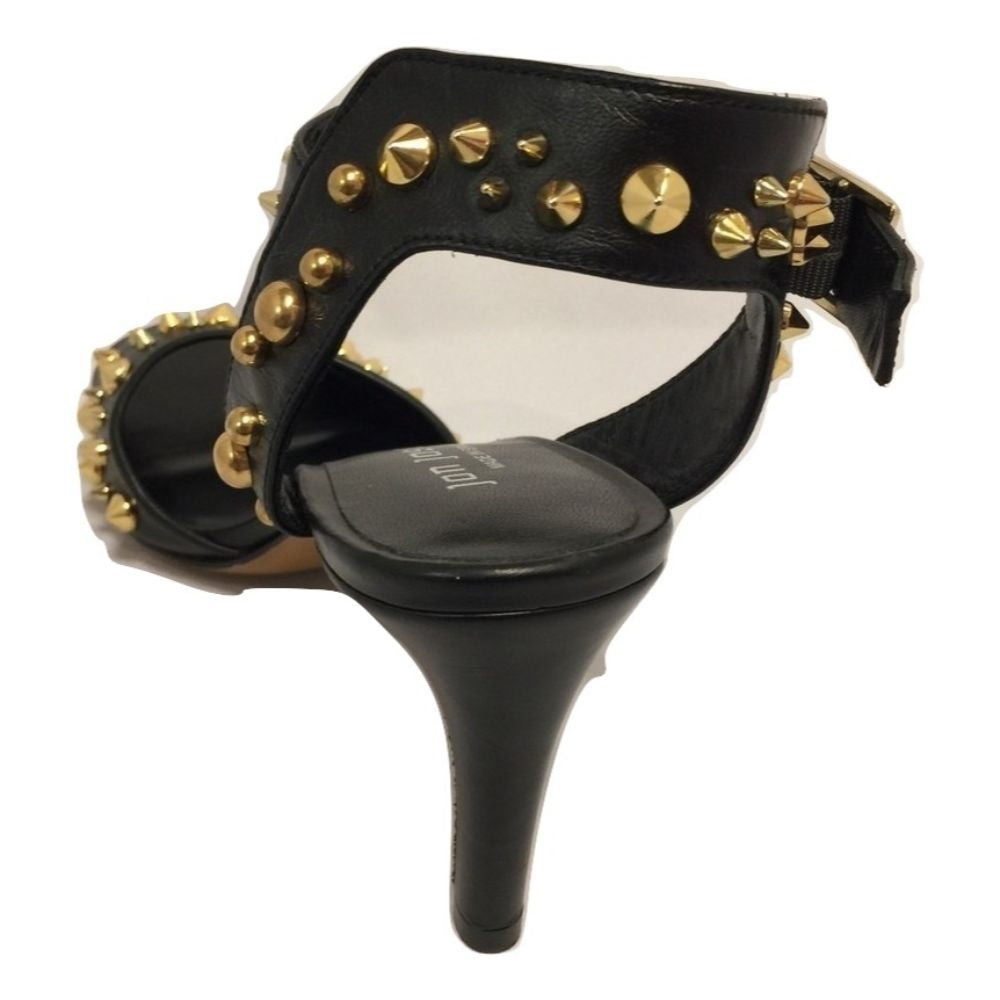 Pincho Black Leather Jon Josef Sandal