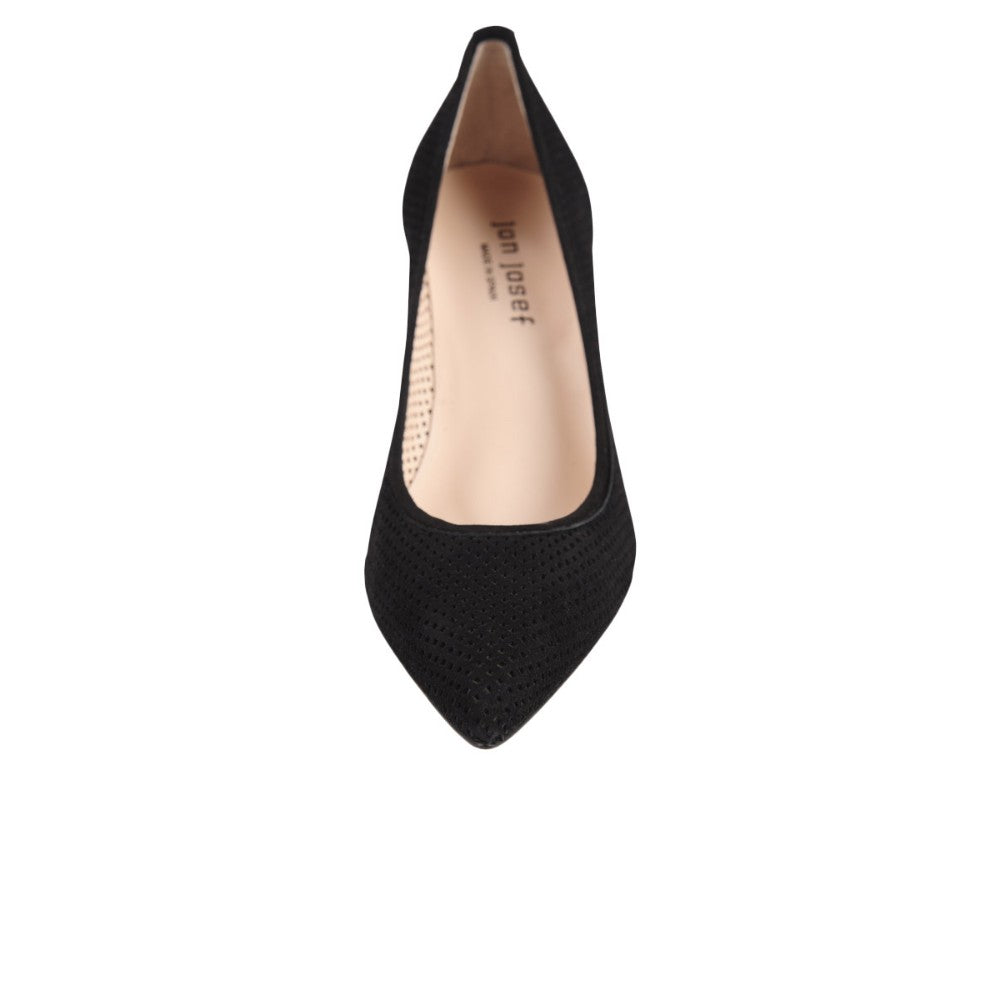 People Black Suede Jon Josef Pumps