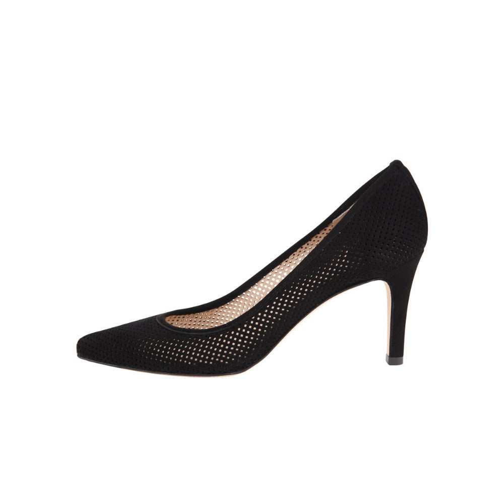 People Black Suede Jon Josef Pumps