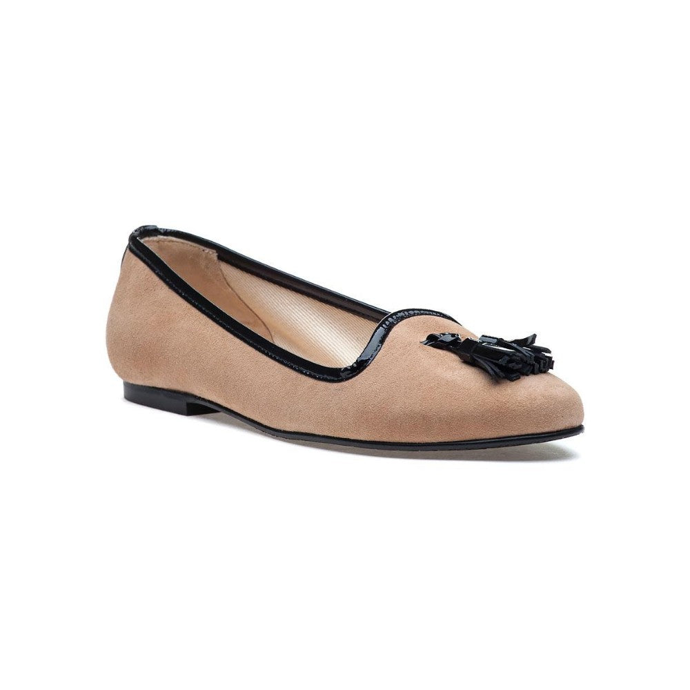 Monelle Cashew Suede Jon Josef Loafer Flat - M - 9
