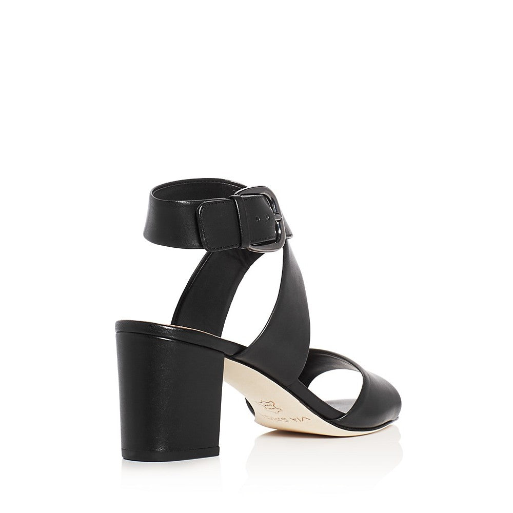Carson Black Leather Via Spiga