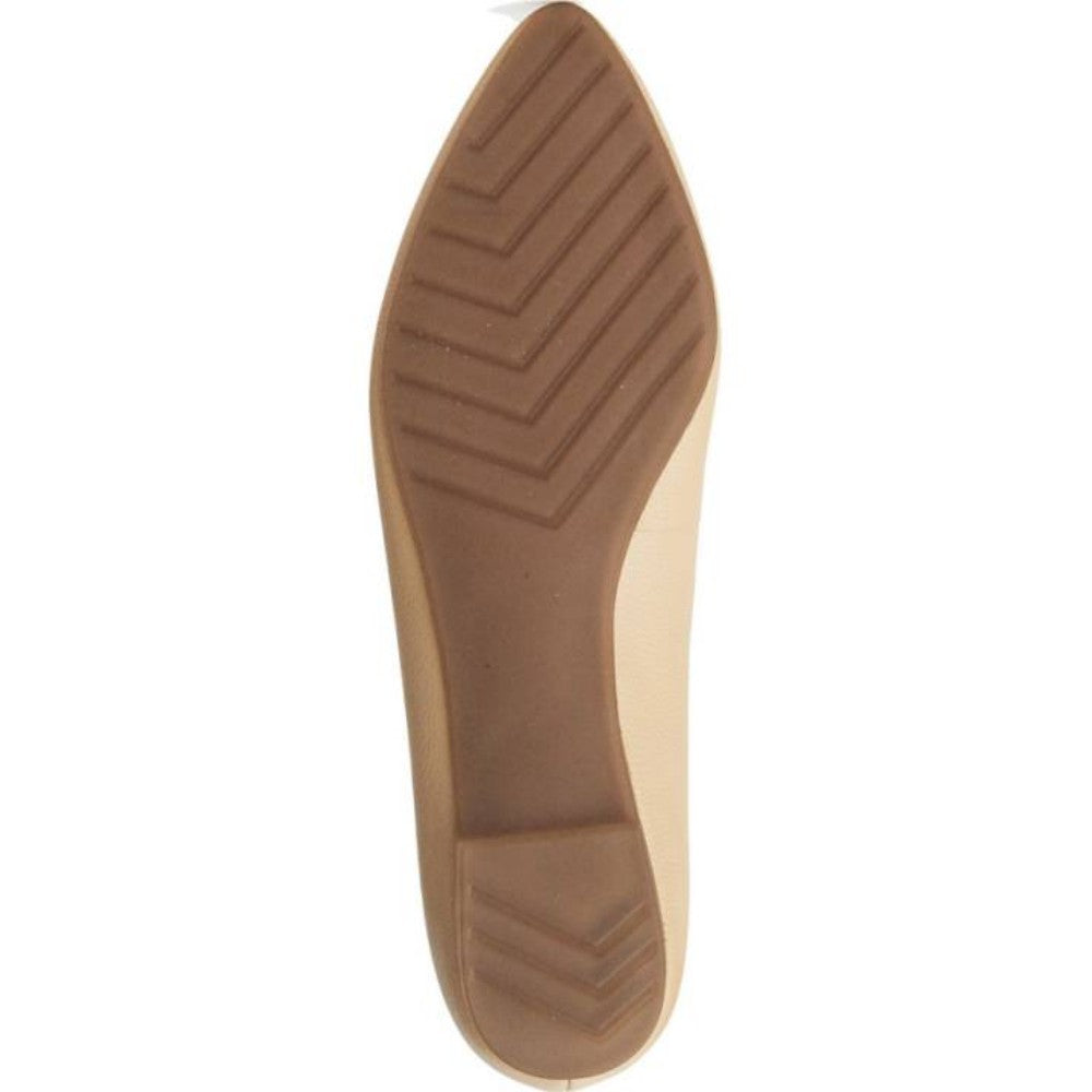 Audra Rice Yellow Me Too Leather Loafer Flats