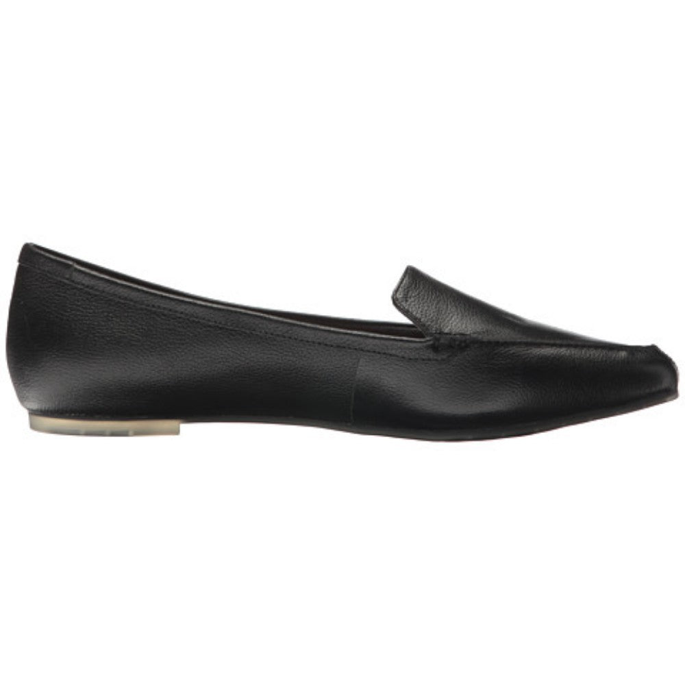 Audra Black Me Too Leather Loafer Flats