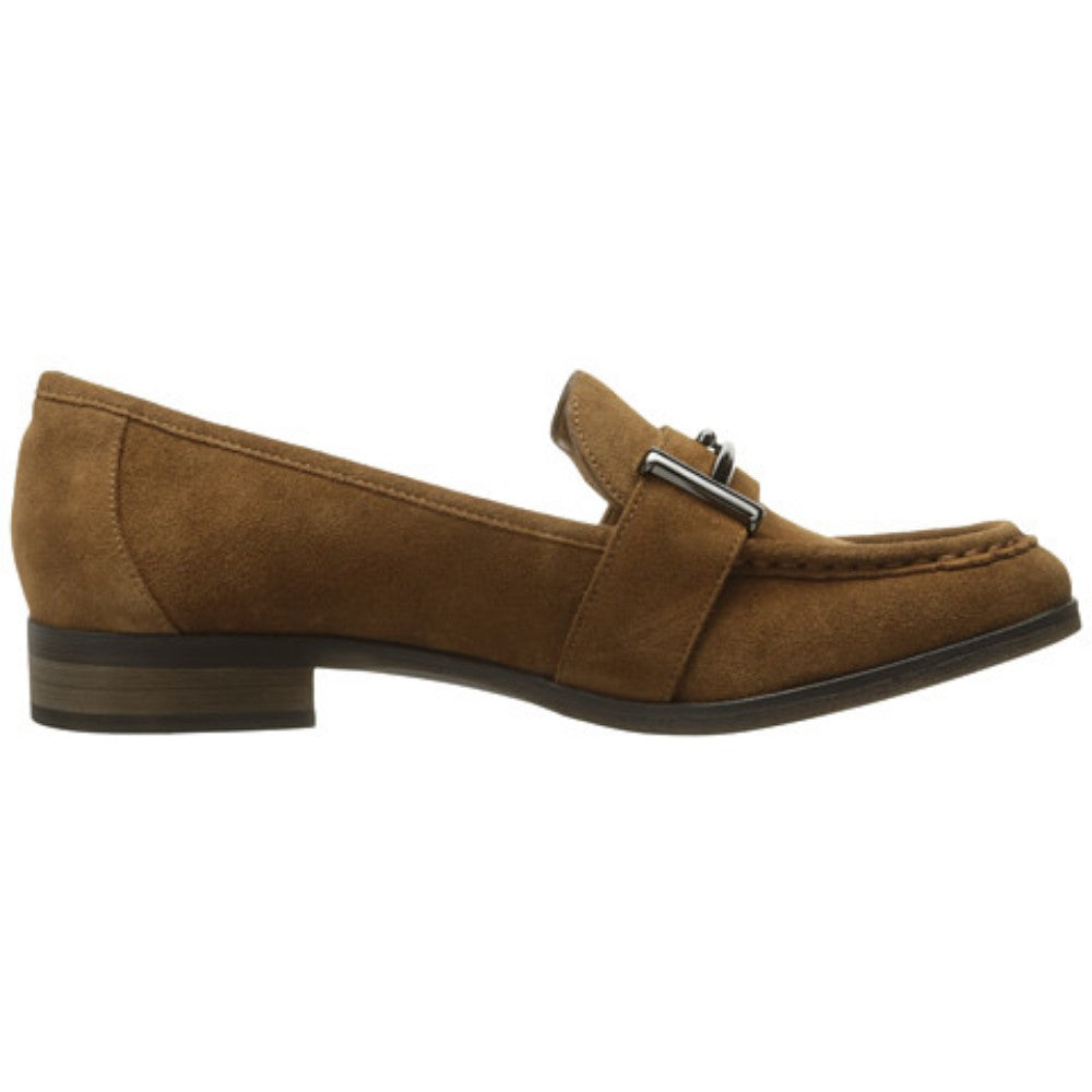 Franco Sarto Baylor Cognac Suede Slip-on Loafer