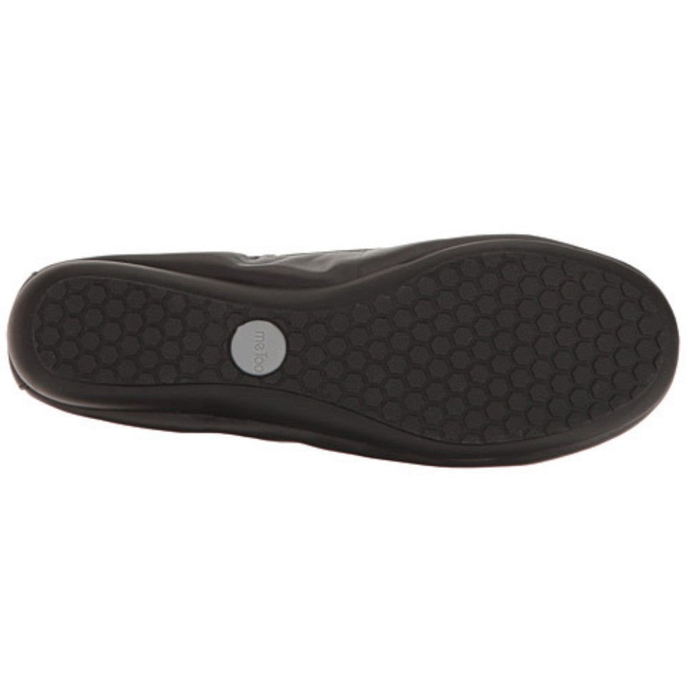 Janell Black Me Too Leather Ballerina Flats