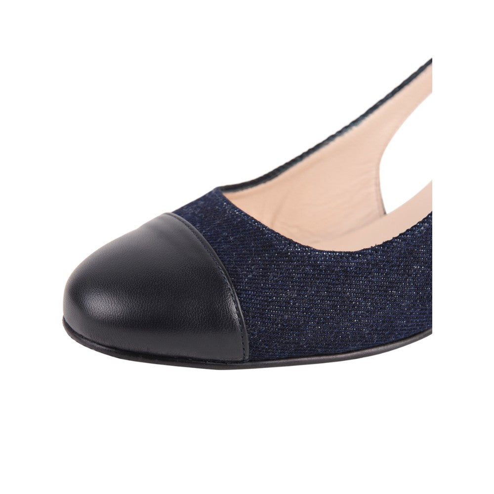 Deluna Denim Jon Josef Slingback Pump