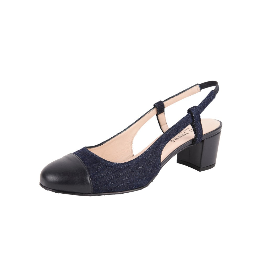 Deluna Denim Jon Josef Slingback Pump - M - 7.5