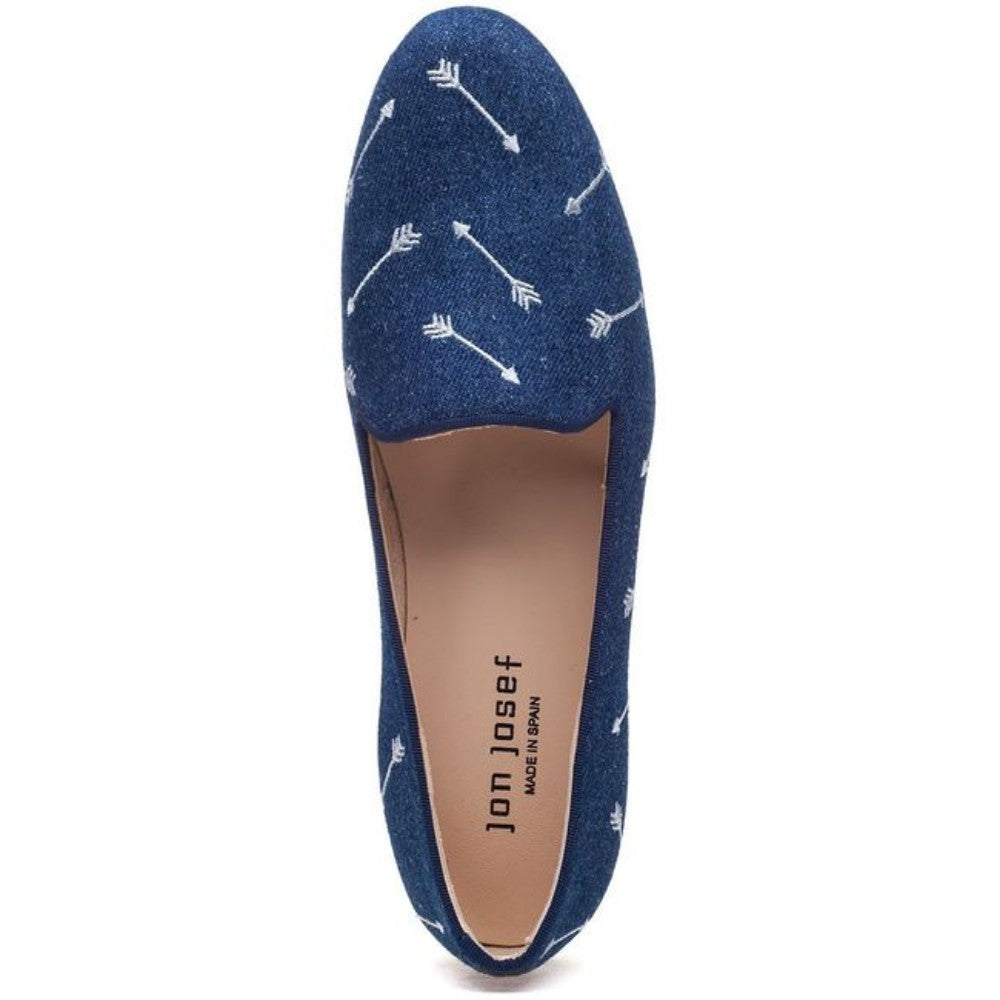 Arrows Denim Jon Josef Loafer Flat