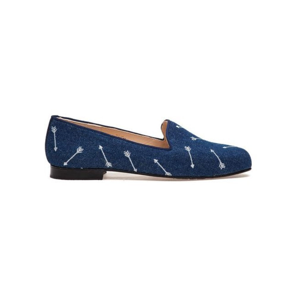 Arrows Denim Jon Josef Loafer Flat