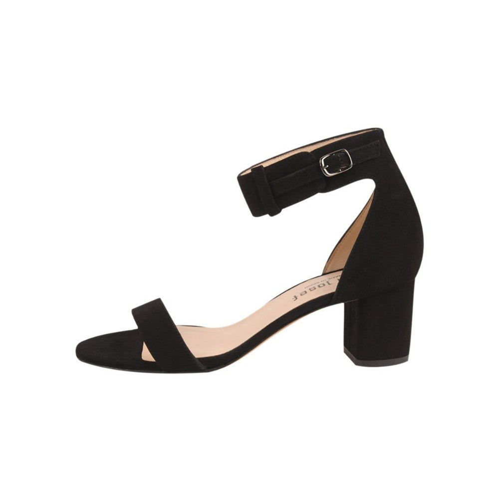 Palma Black Suede Jon Josef Sandal