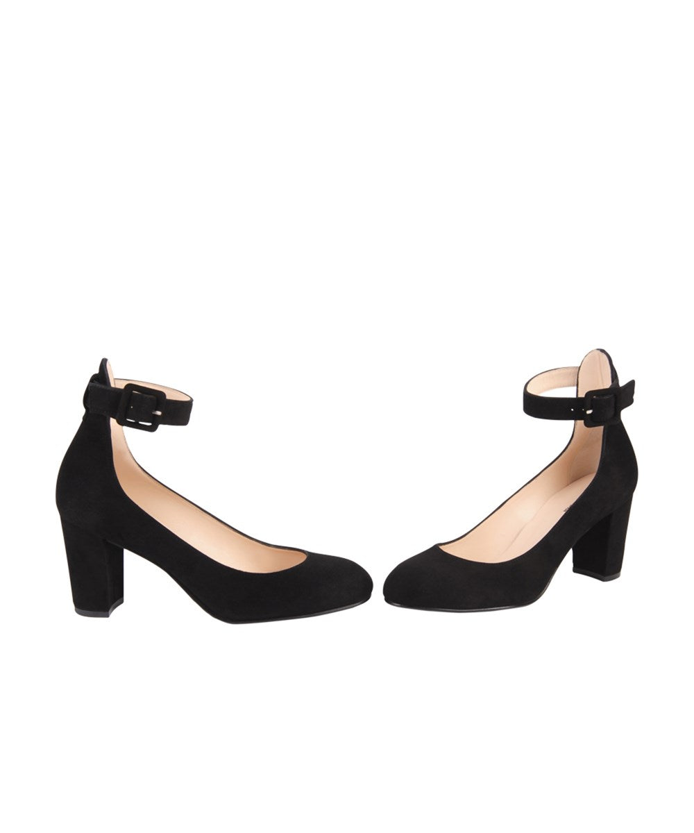 Ted Black Jon Josef Ankle Strap Pump