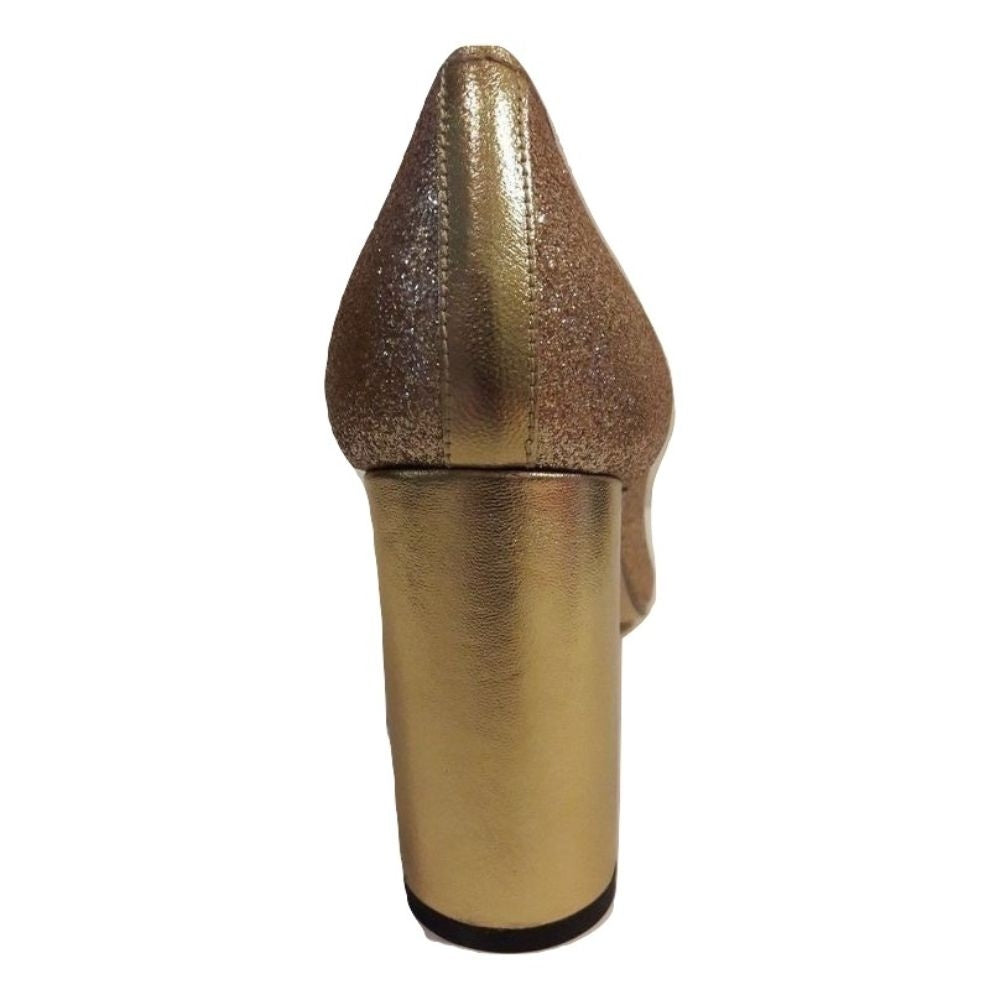 Paseo Gold Glitter Jon Josef Pumps