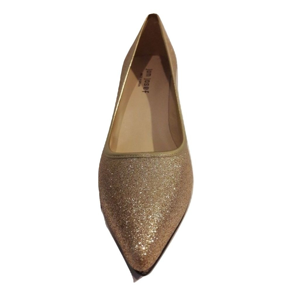 Paseo Gold Glitter Jon Josef Pumps