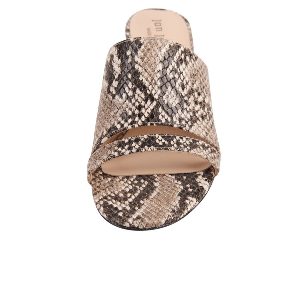 Samba Black and White Jon Josef Slide Sandal
