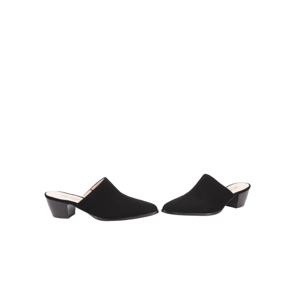 Premiere Black Suede Jon Josef Clog