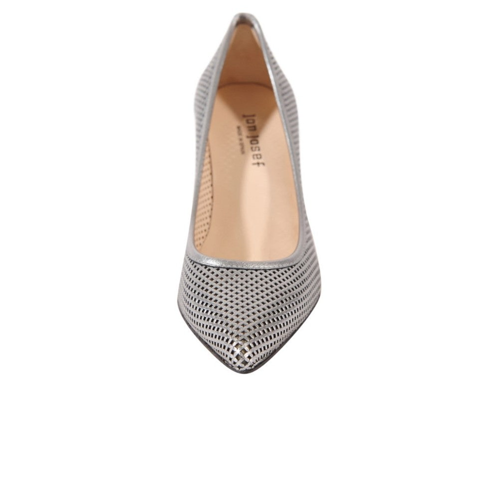People Lead Pewter Leather Jon Josef Pump