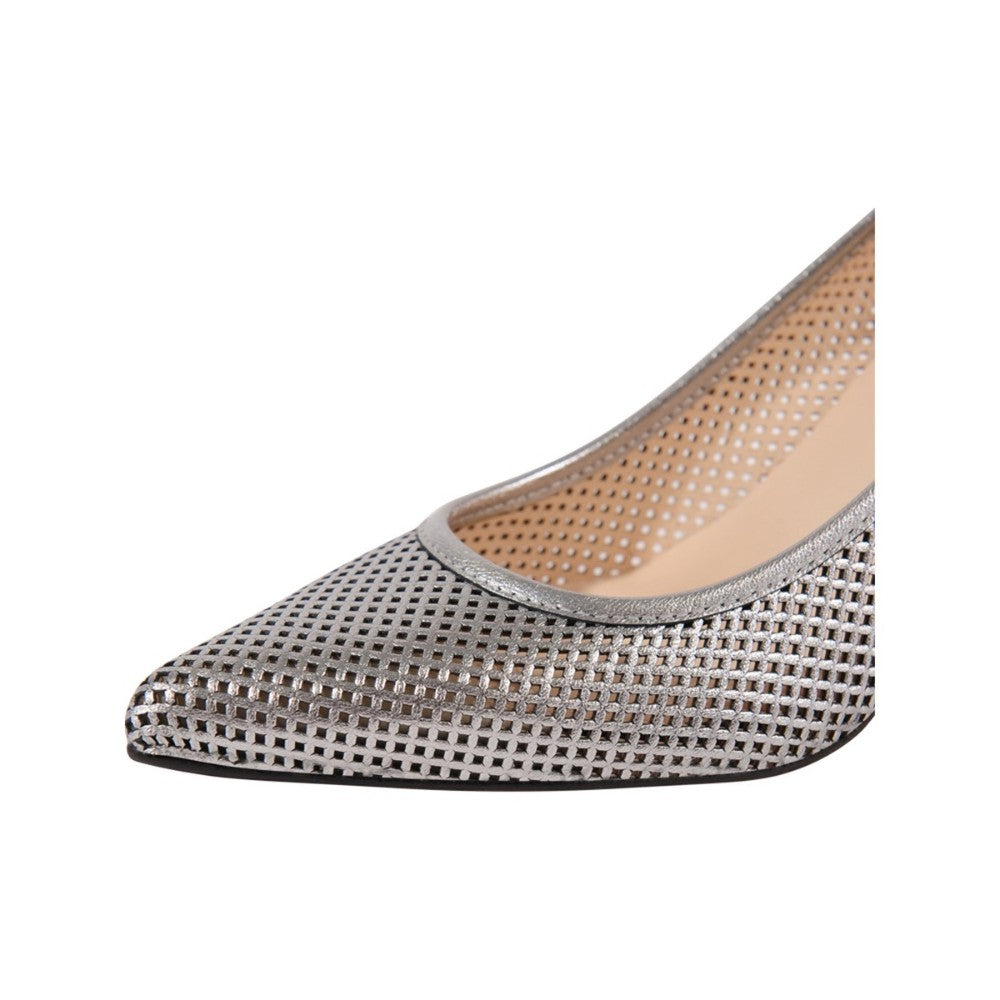 People Lead Pewter Leather Jon Josef Pump