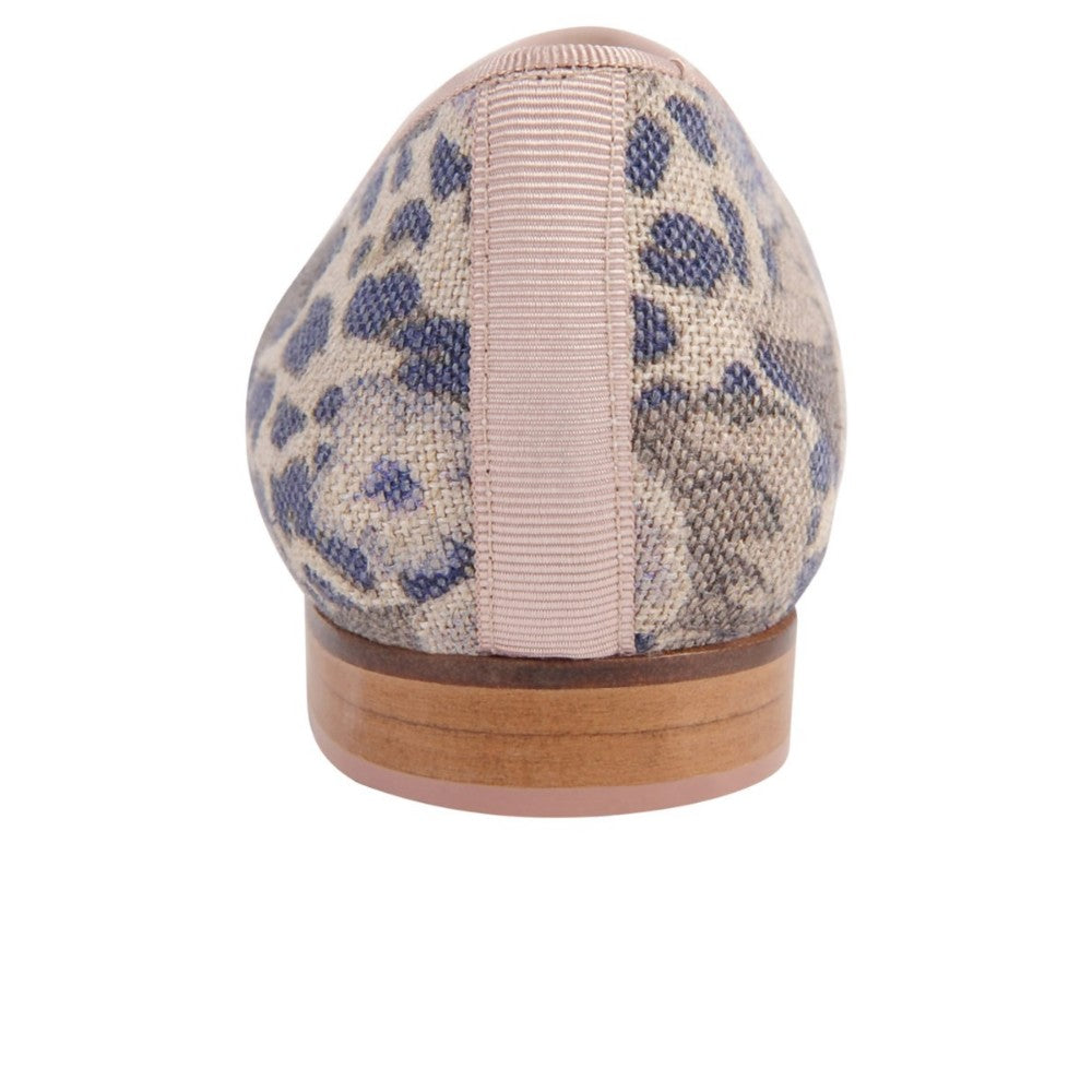 Gatsby Blue Sacco Linen Jon Josef Flat