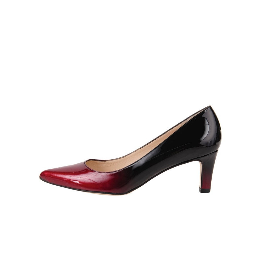 Chandra Red Degrade Patent Leather Jon Josef Pump