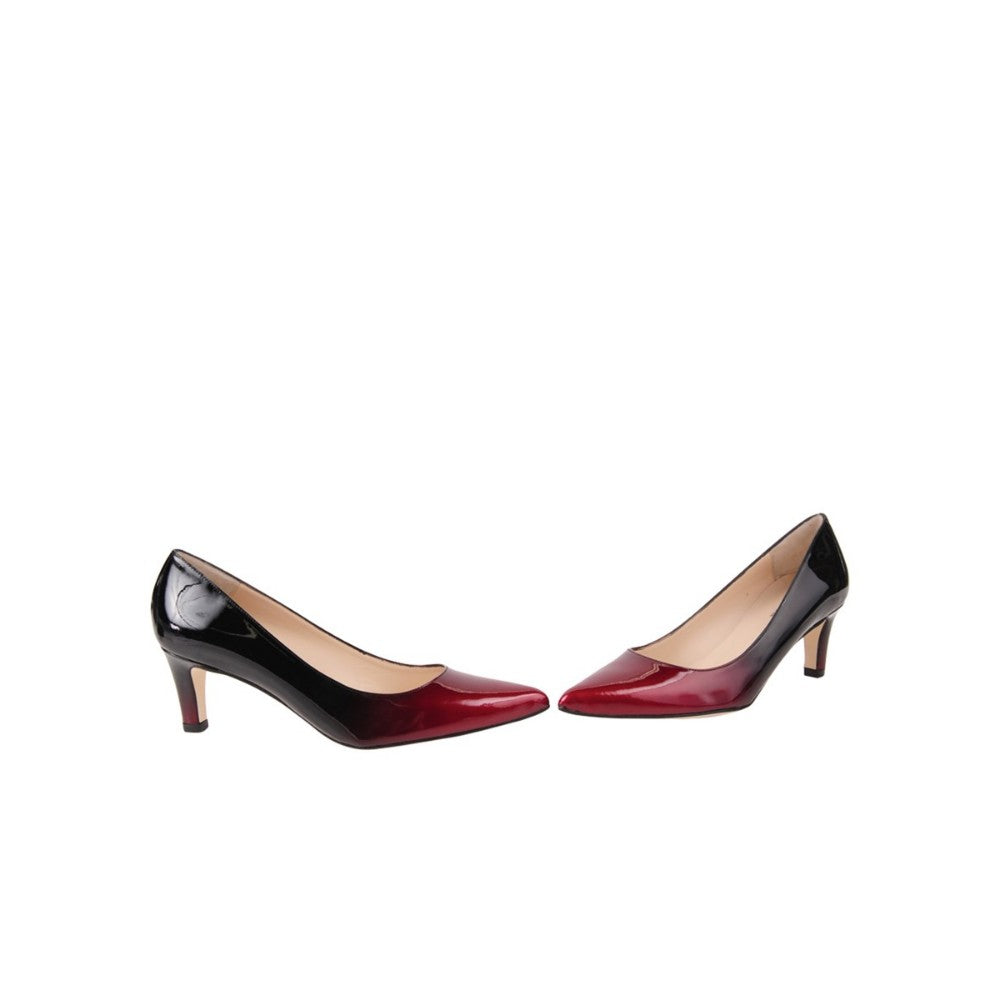 Chandra Red Degrade Patent Leather Jon Josef Pump