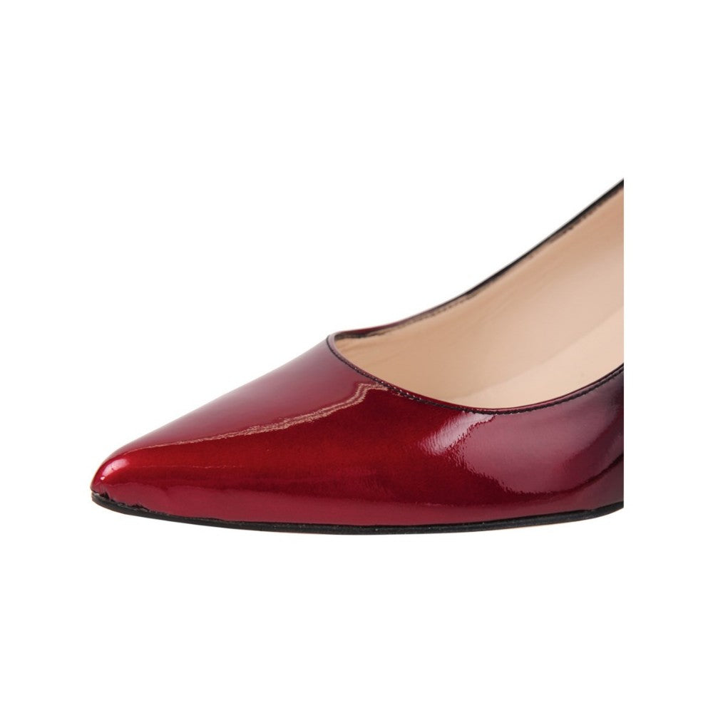 Chandra Red Degrade Patent Leather Jon Josef Pump