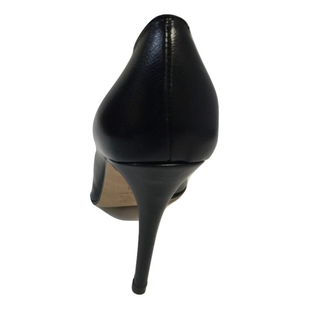 Looky Black Leather Jon Josef Pump